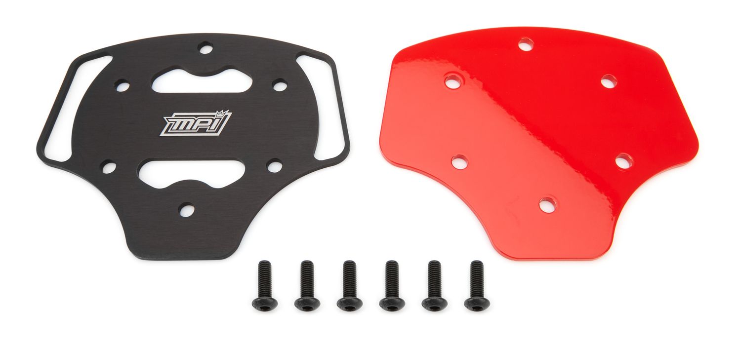 MPI USACenter Plate Covering For All F Line Red