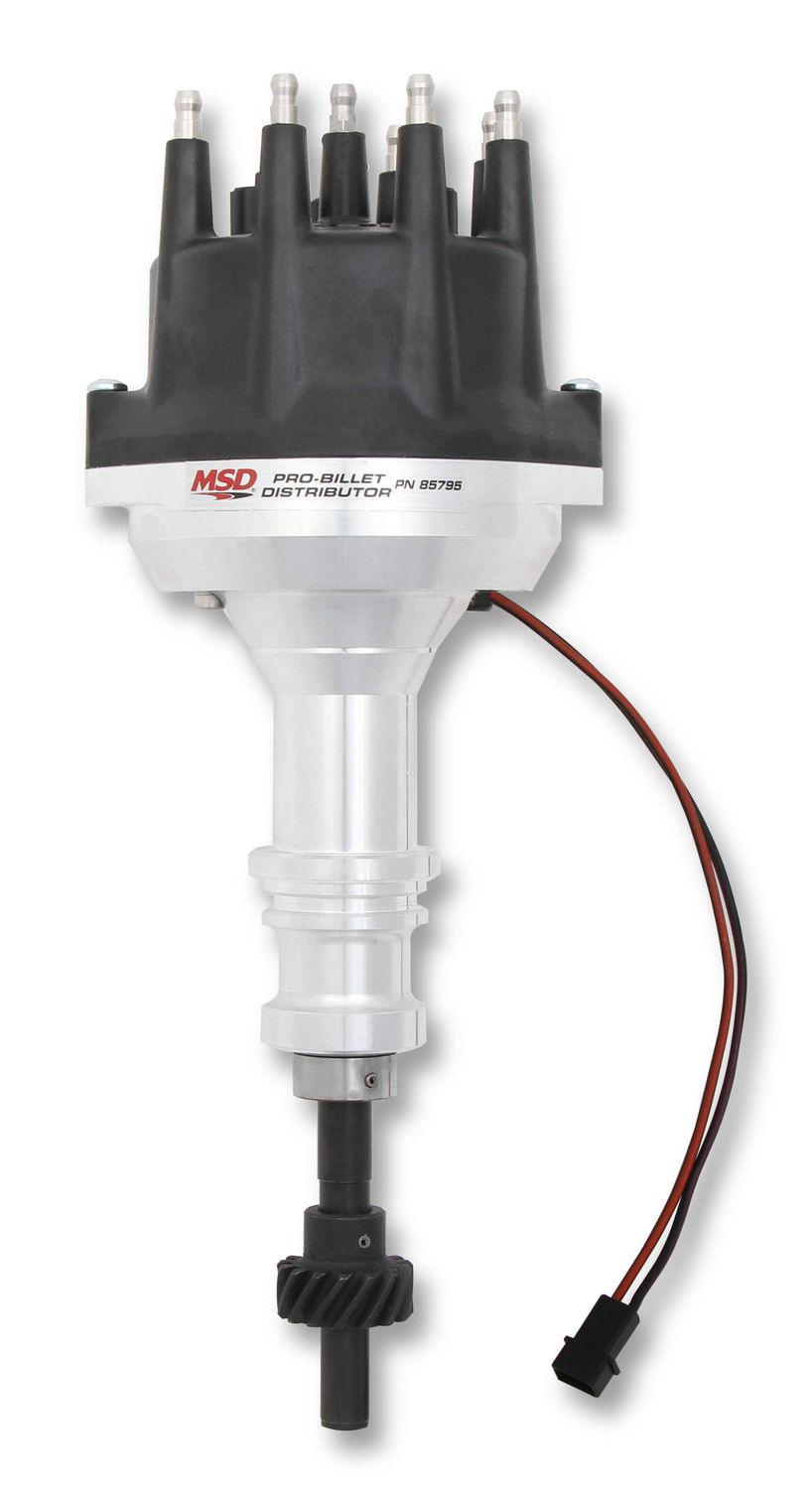 MSD IGNITIONSBF 302 Distributor Pro-Billet w/Black Cap