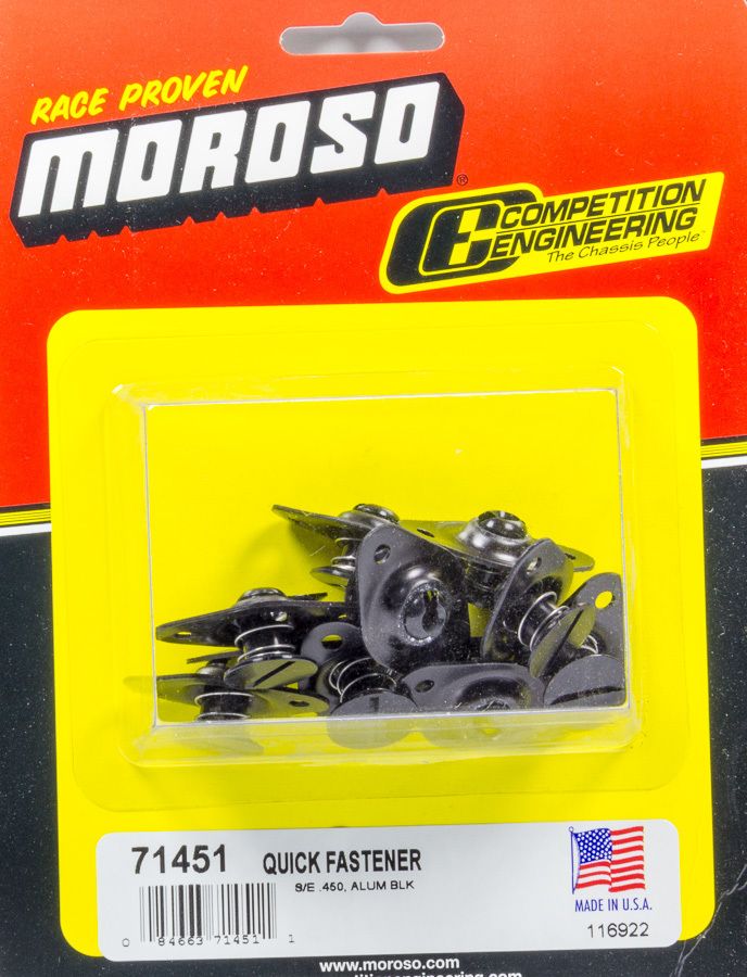 MOROSOSelf Ejecting Fasteners .450in Short Body