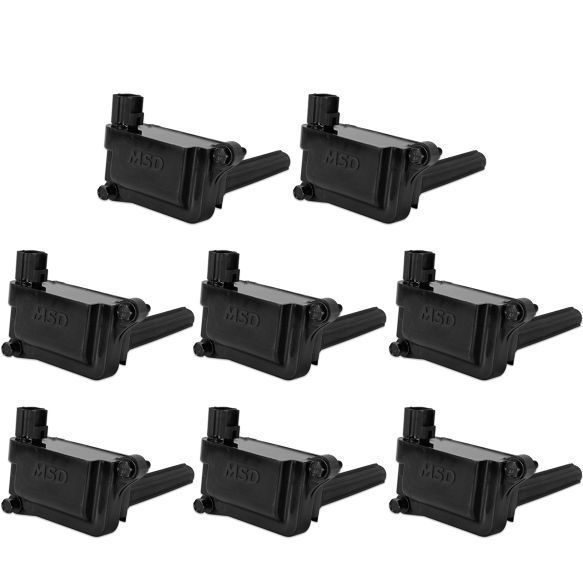 MSD IGNITIONCoils 8pk Dodge Hemi 5.7L/6.1L 05-16 Black