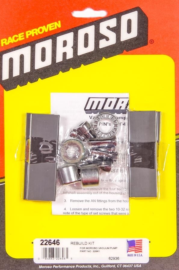 MOROSO4 Vane Vacuum Pump Service Kit