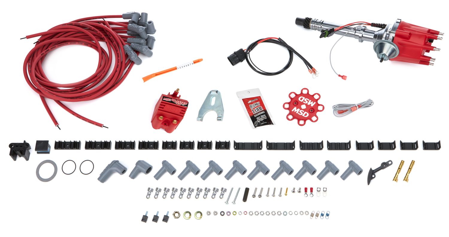 MSD IGNITIONChevy V8 Crate Engine RTR Dist. Ignition Kit