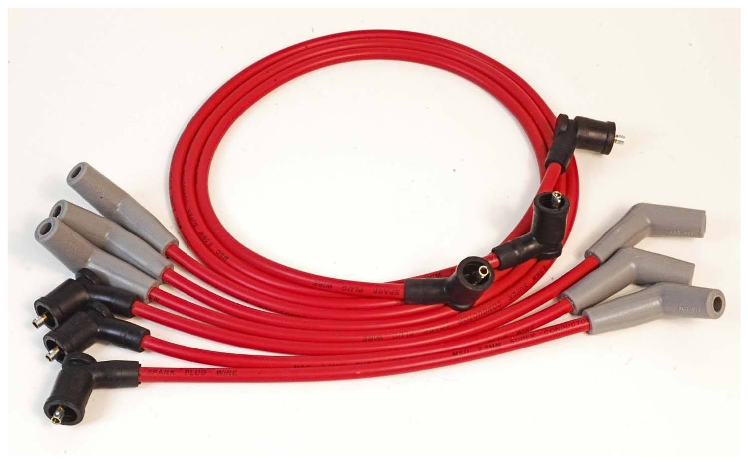 MSD IGNITION8.5mm Wire Set Ford V6 3.8L Mustang