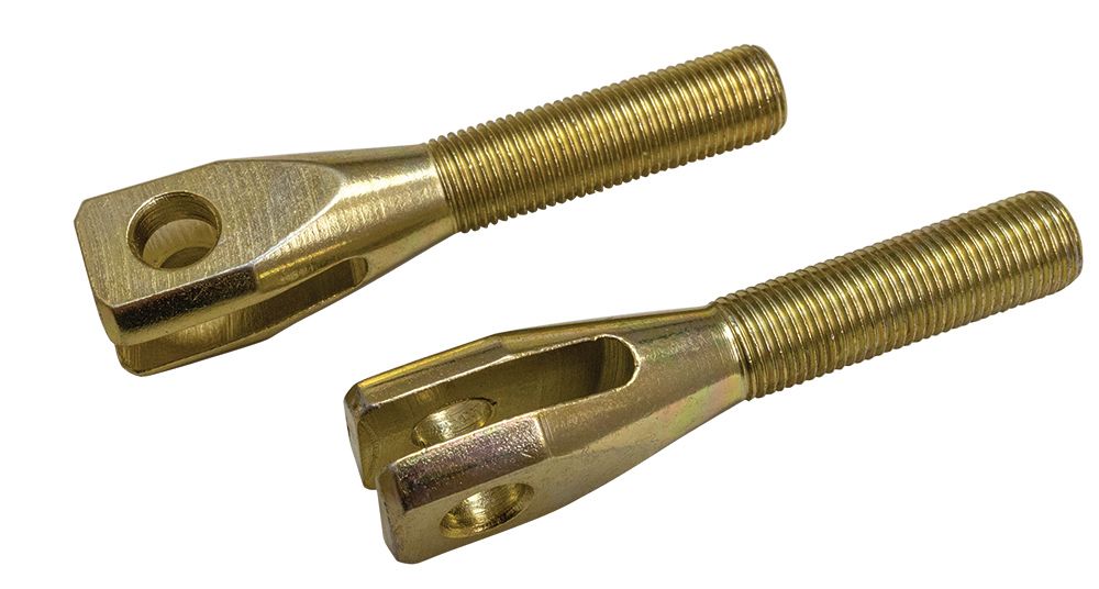 MOROSO1/2in Clevis End- 1/4in Slot- 5/16in Bolt (2)