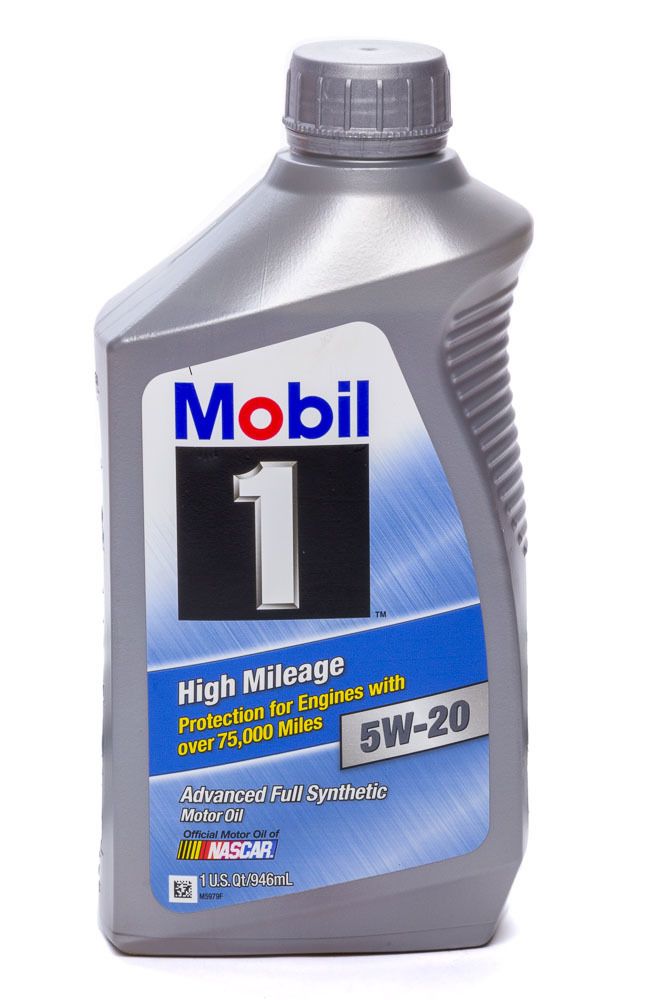 MOBIL 15w20 High Mileage Oil 1 Qt