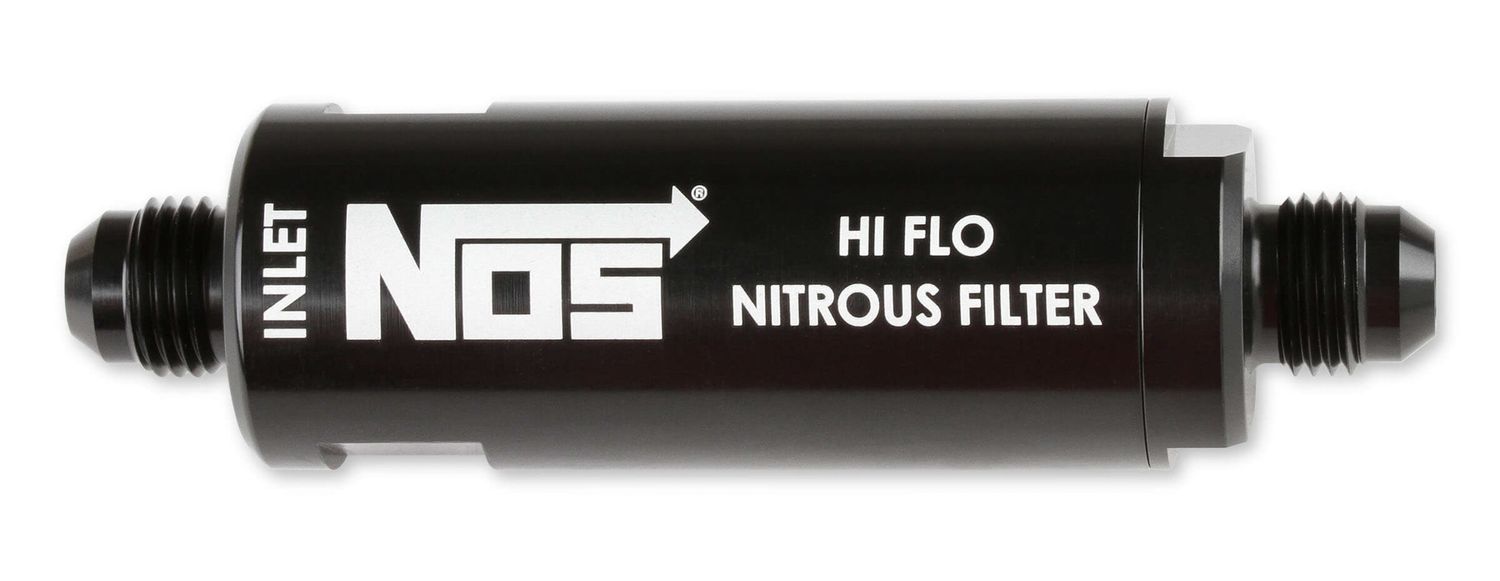 NITROUS OXIDE SYSTEMS 6AN  Hi-Flo Nitrous Filter - Black