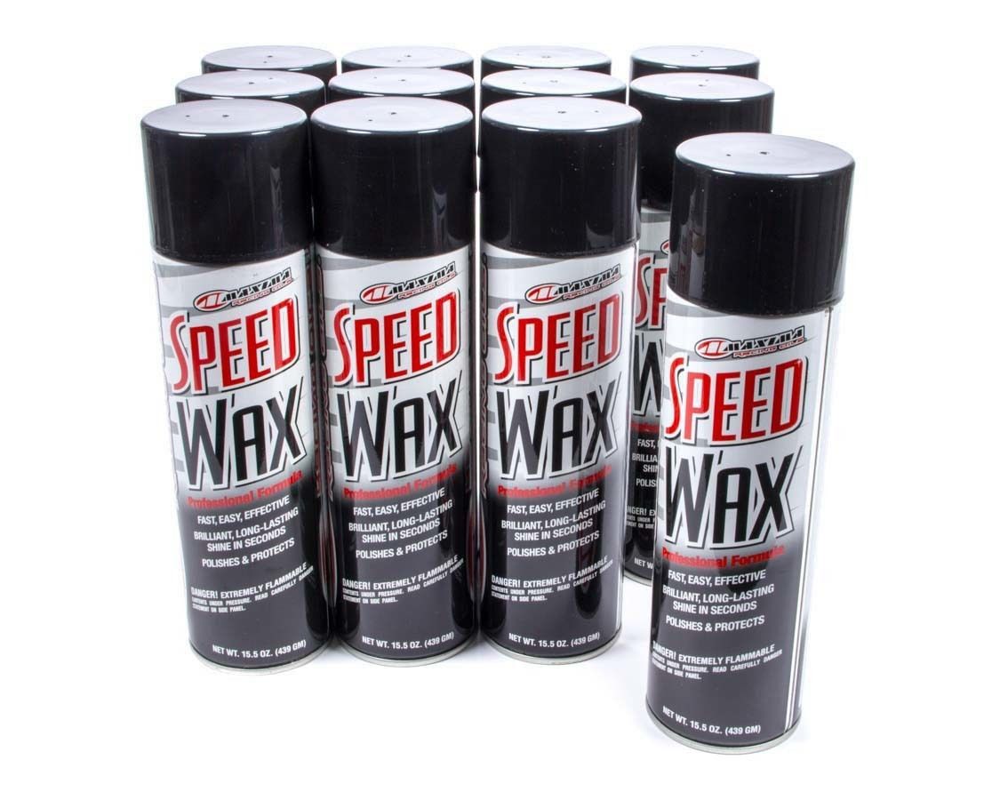 MAXIMA RACING OILSSpeed Wax Case 12x15.5oz Temp. Disc. 5/24