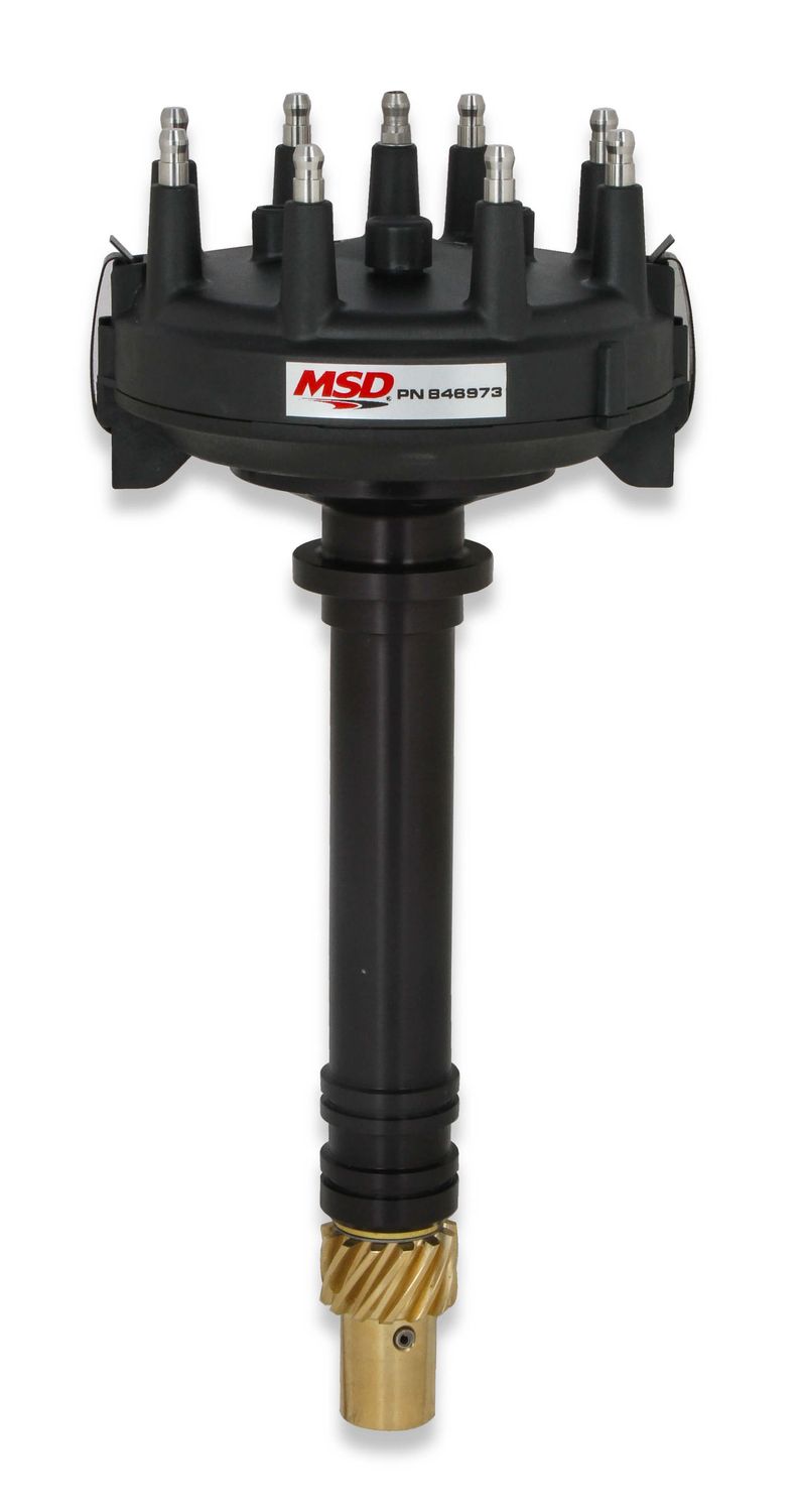 MSD IGNITIONChevy V8 Crank Trigger Distributor w/HEI Cap