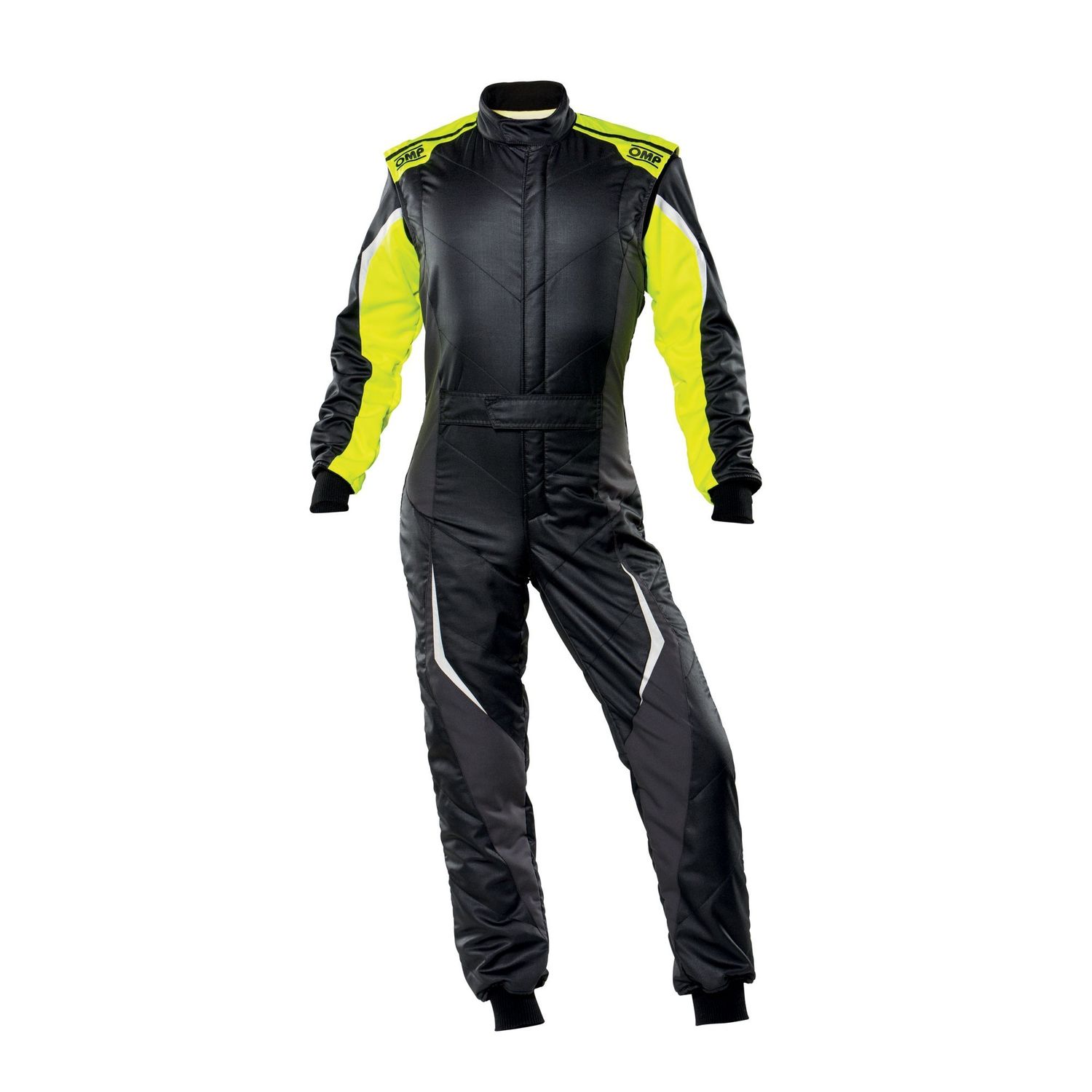 OMP RACING, INC.Tecnica EVO Suit My2021 Black Flo Yellow 56