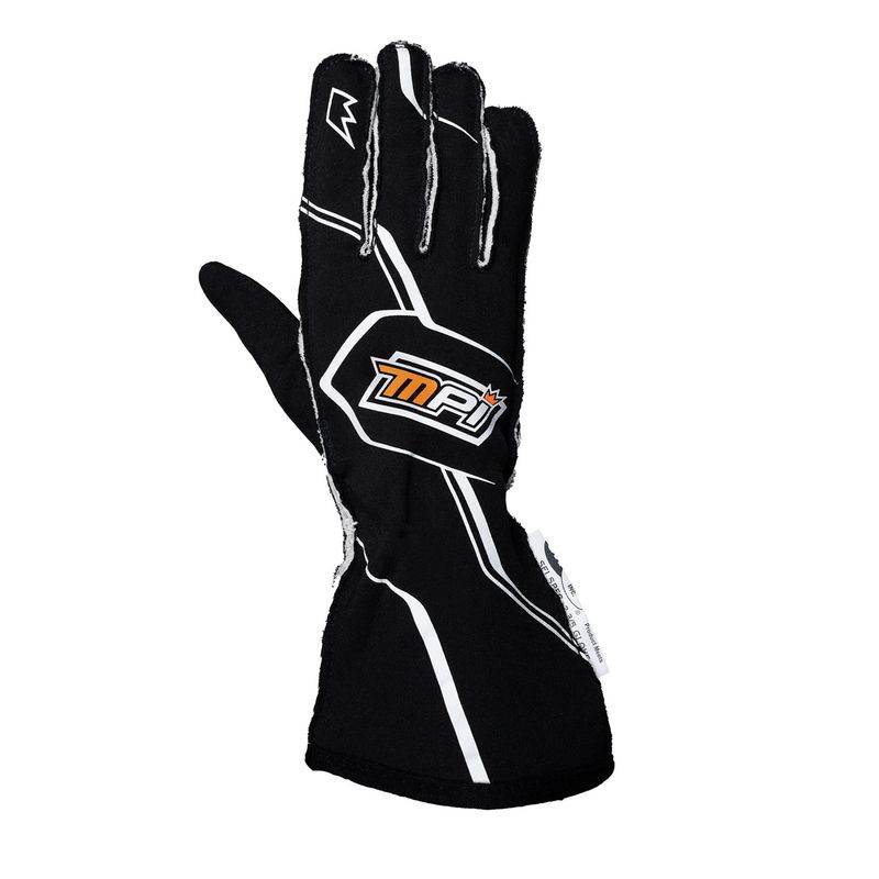 MPI USAMPI Racing Gloves SFI 3.3/5 Black Medium