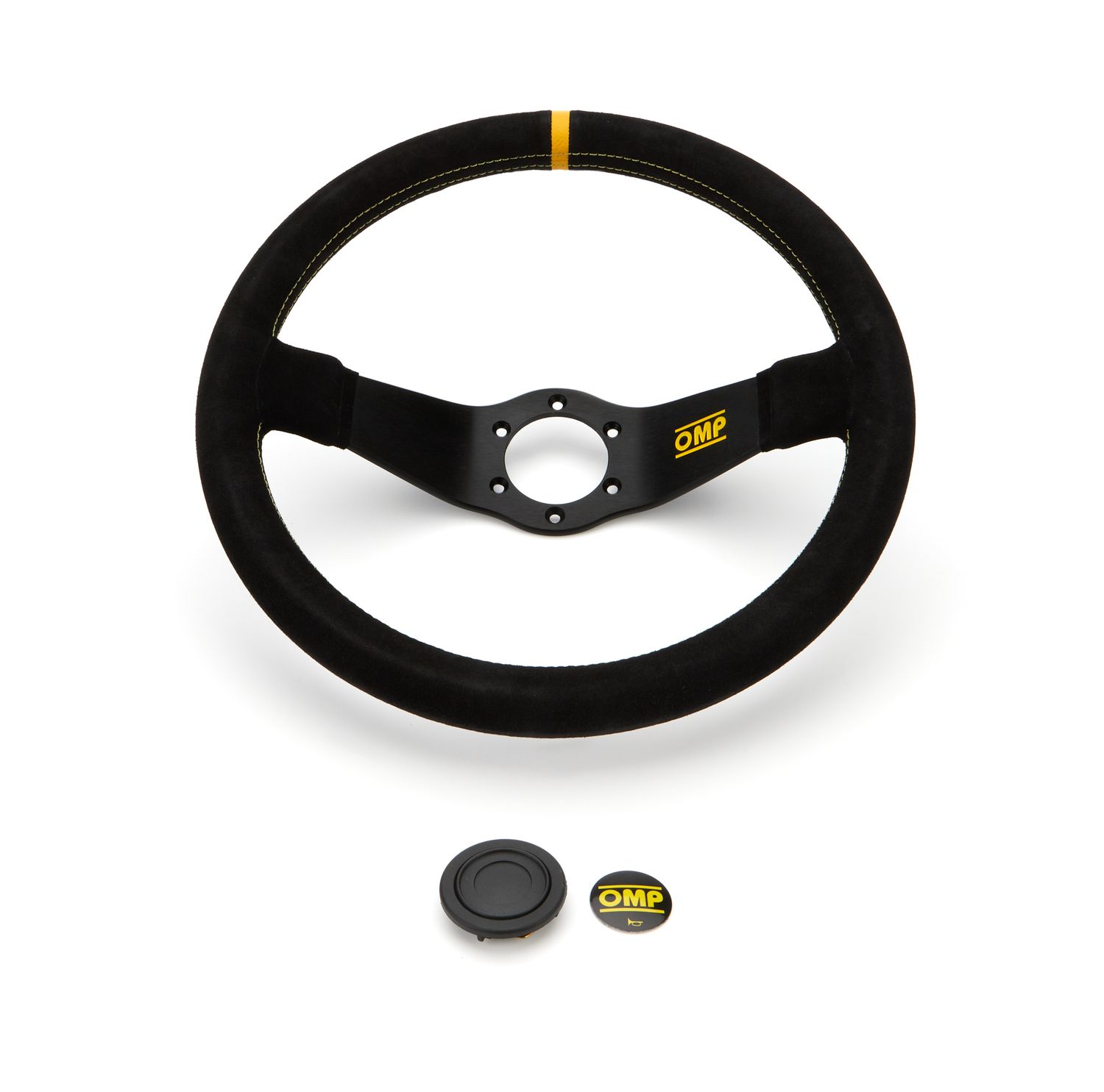 OMP RACING, INC.Rally Steering Wheel Black