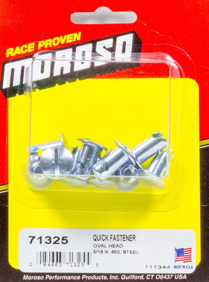MOROSO Oval Head Quick Fastener 5/16 x .450