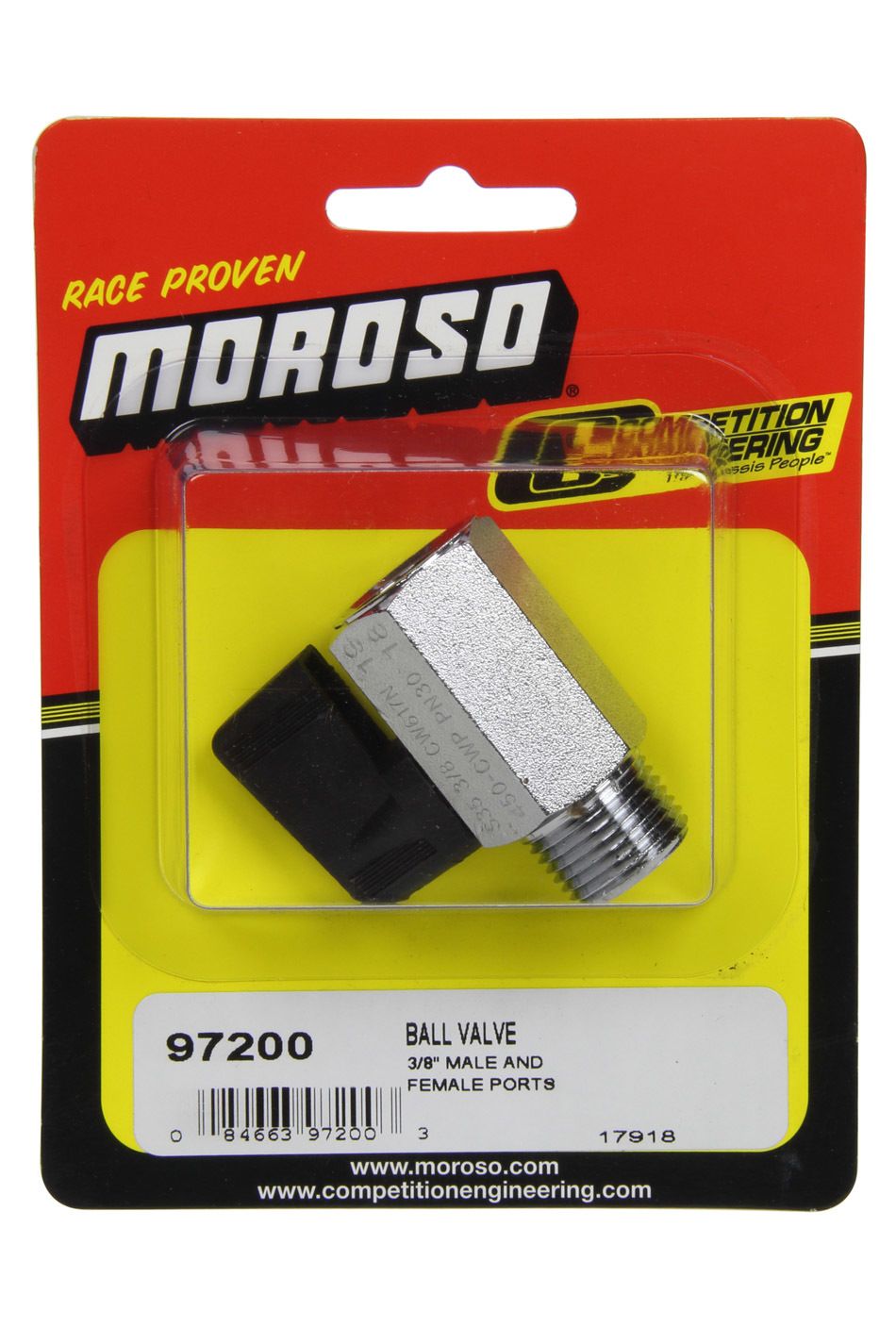 MOROSOBall Valve 3/8npt Male to 3/8npt Female