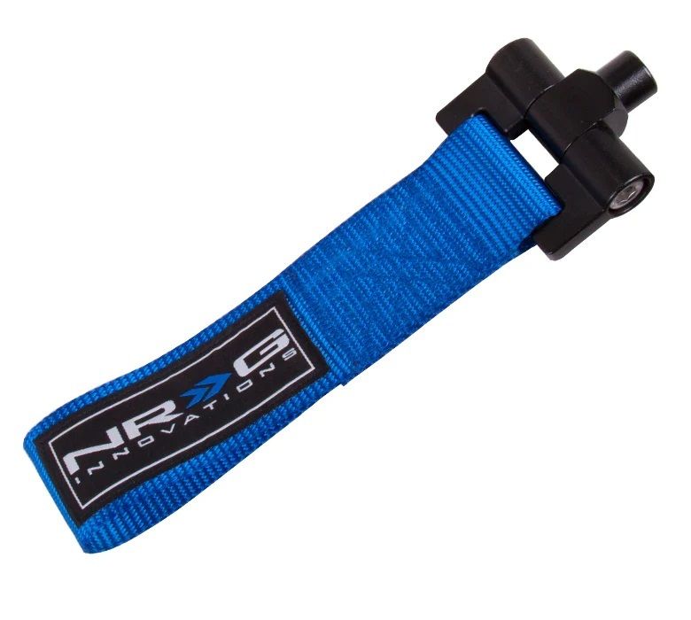 NRG INNOVATIONTow Strap Track Blue Subaru WRX / STI 02-07