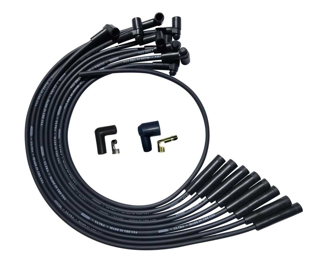 MOROSOUltra Plug Wire Set BBC Over V/C Black