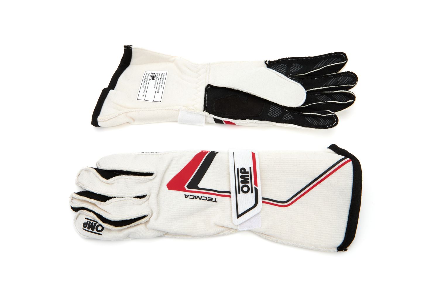OMP RACING, INC.Tecnica Gloves White Large
