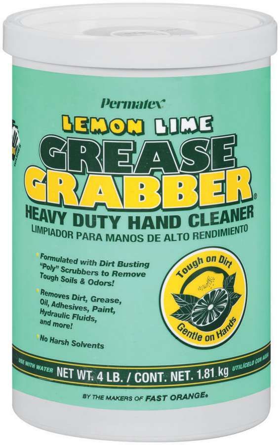 PERMATEXGrease Grabber Heavy Dut y Hand Cleaner 4lb Tub