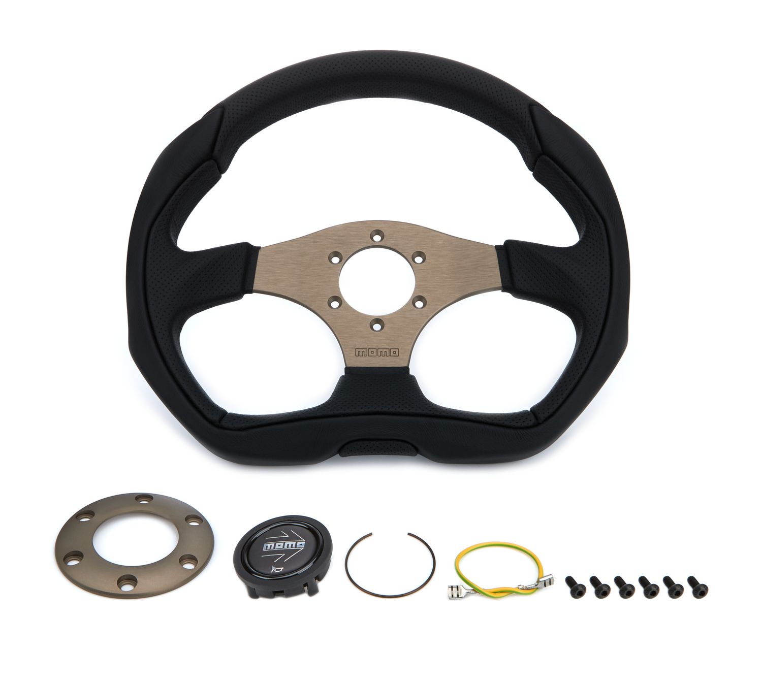 MOMO AUTOMOTIVE ACCESSORIESSteering Wheel - Eagle 350 Diam 40 Dish Blk L