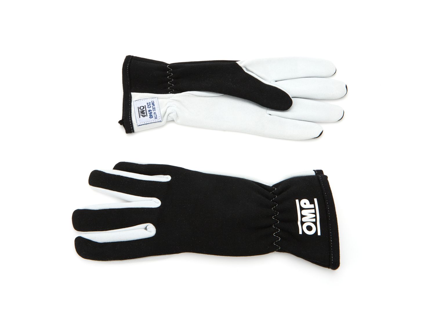 OMP RACING, INC.Rally Gloves Black Size Medium