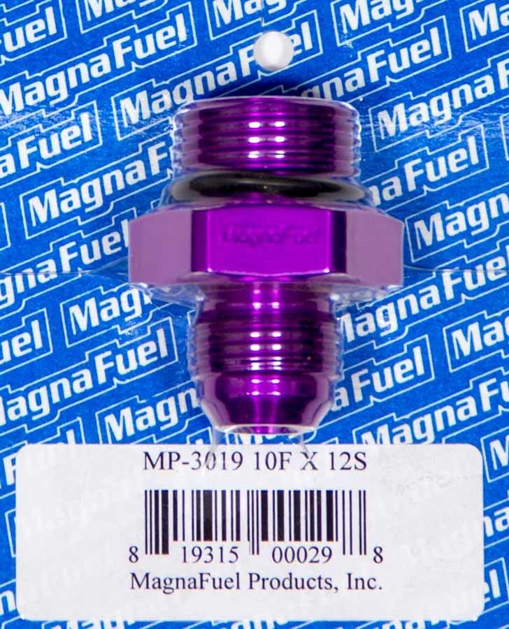 MAGNAFUEL/MAGNAFLOW FUEL SYSTEMS #10an Flare to #12an Port Fitting - Straight