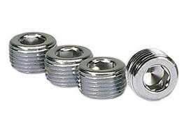 MOROSO3/8in. NPT Chrome Pipe Plug 4 Per Package