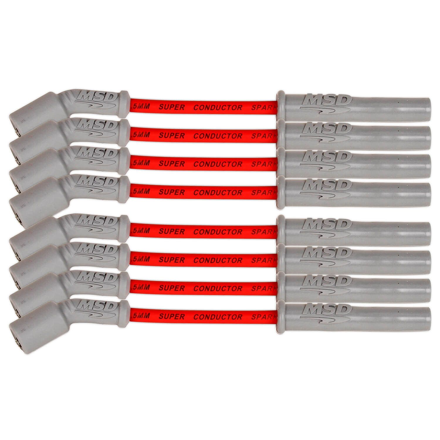 MSD IGNITIONPlug Wire Set - Red GM LT1 2014-Up