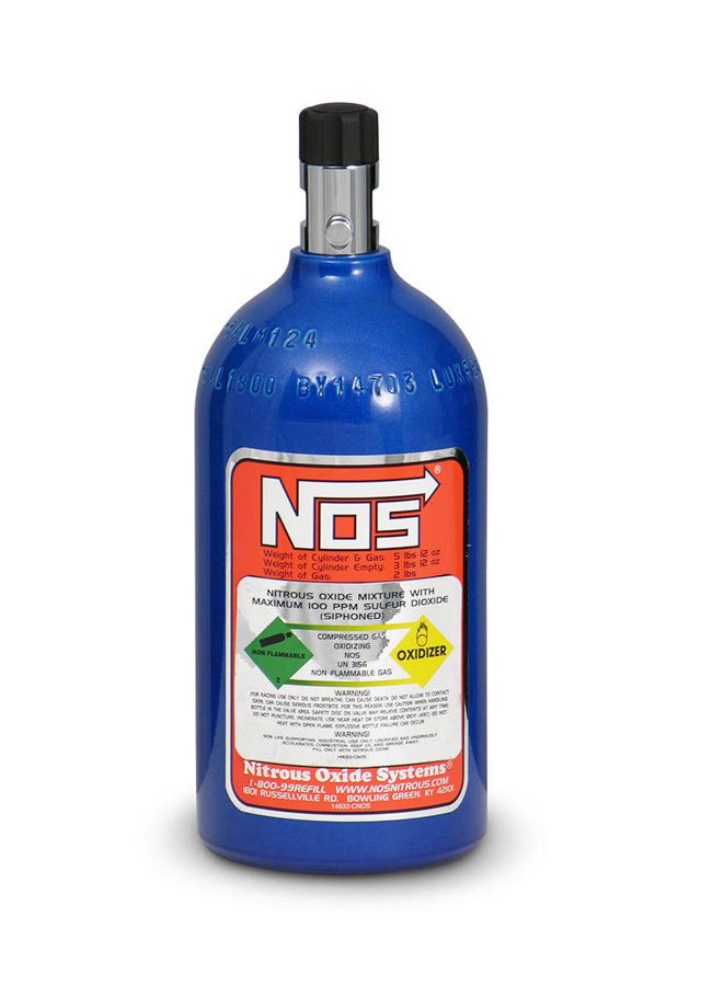 NITROUS OXIDE SYSTEMS 2lb. Bottle 10-1/4  4-3/
