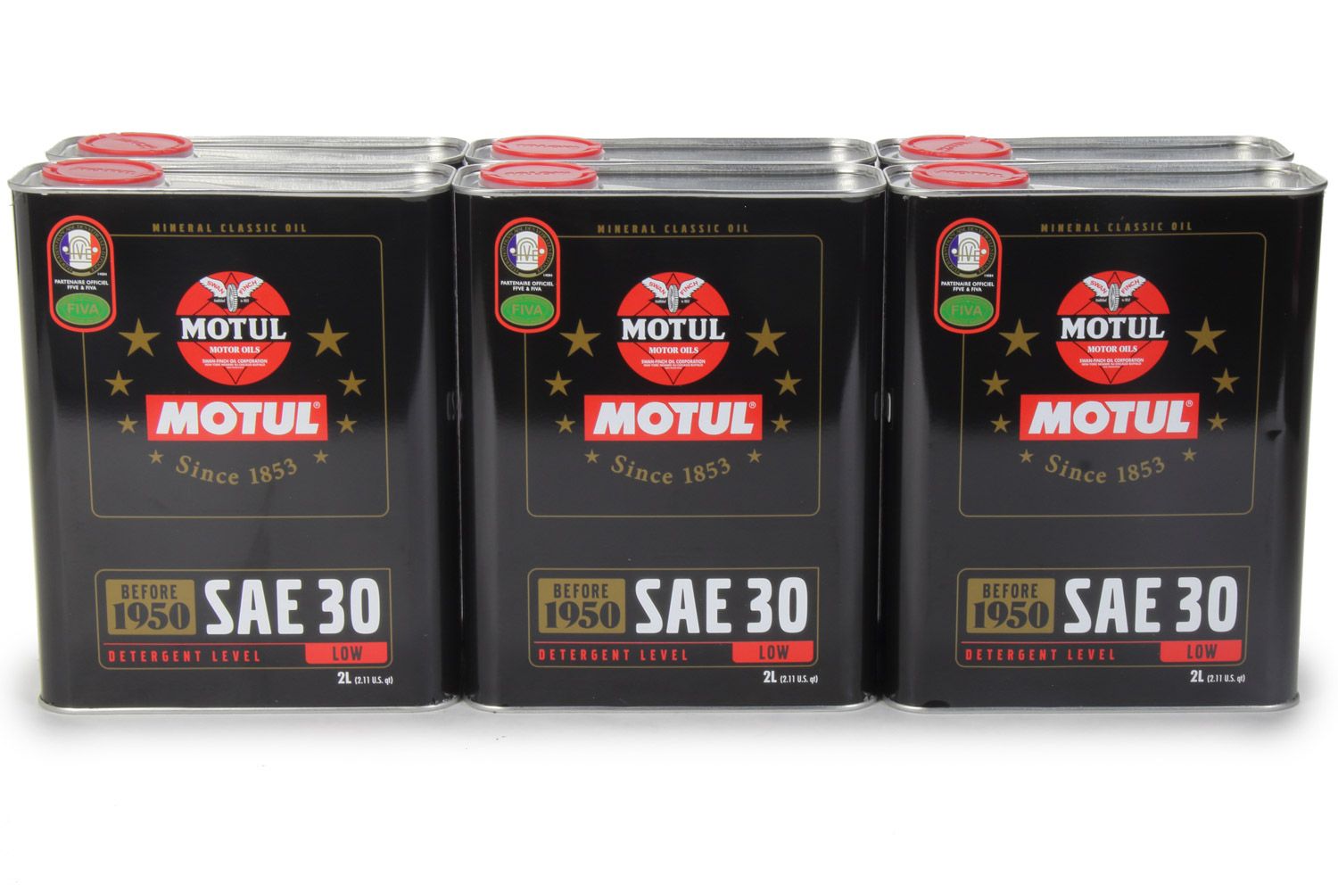 MOTUL USAClassic Oil SAE 30w Case 6 x 2 Liter
