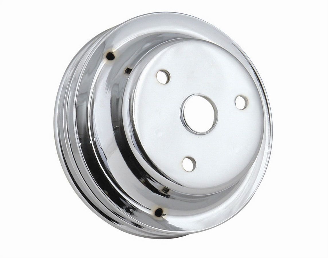 MR. GASKETChrome Crank Pulley Double Groove