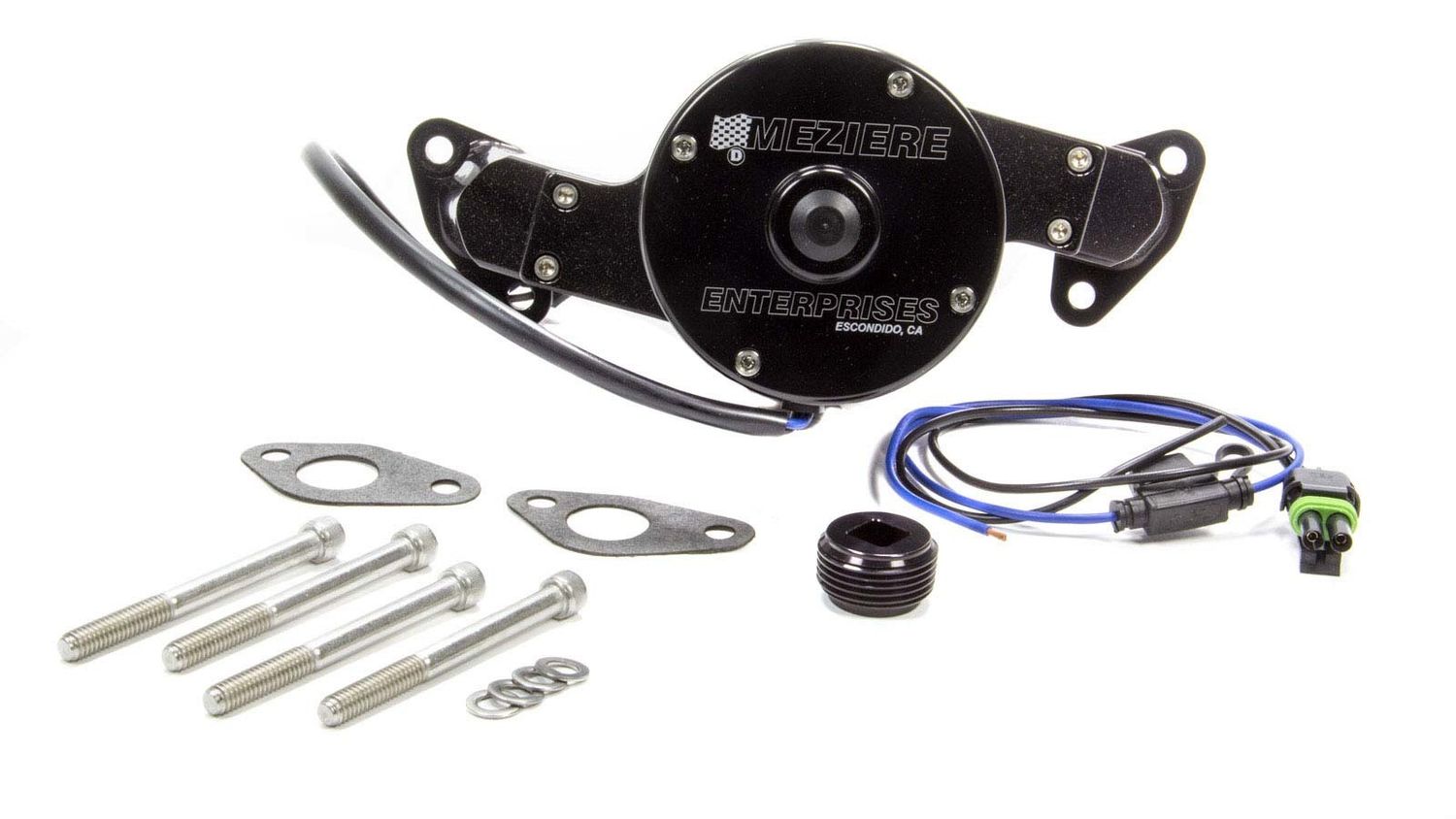 MEZIERESBF Electric Water Pump H.D. Style Black