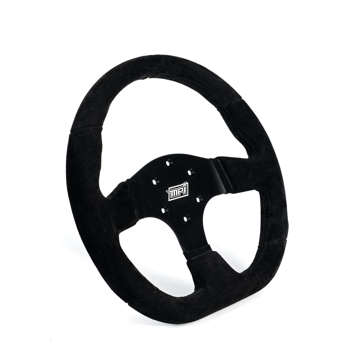 MPI USATouring Steering Wheel 13in Full Black D Shaped