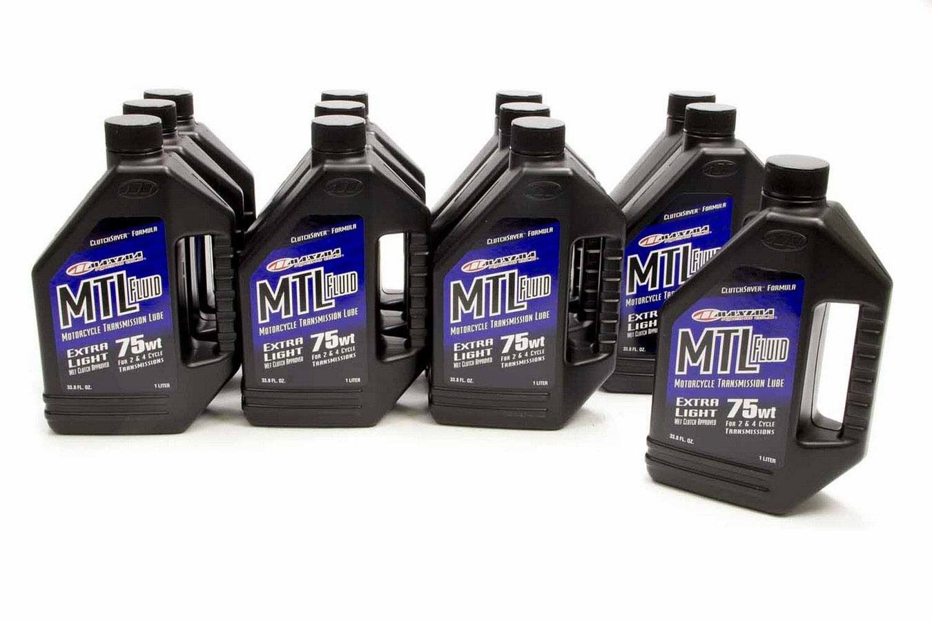 MAXIMA RACING OILS75w MTL Trans Lube Case 12x1 Litre