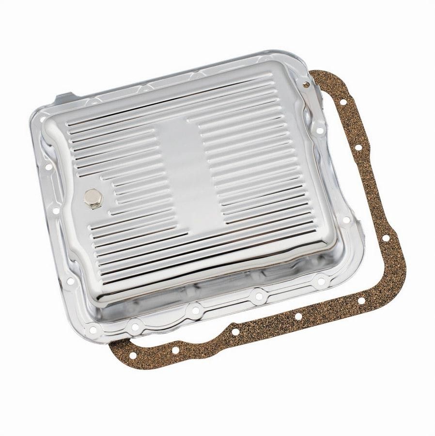 MR. GASKET700R4 Chrome Trans. Pan Stock Depth