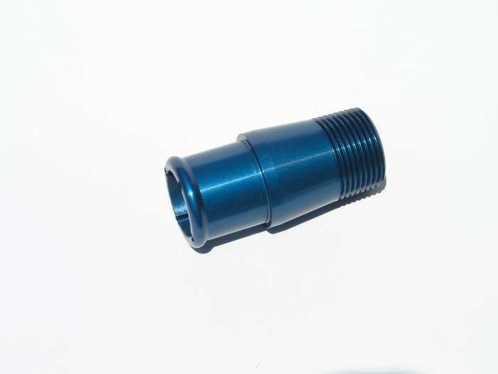 MEZIERE1.25in Hose W/P Fitting Blue