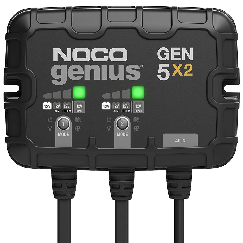 NOCOBattery Charger 2-Bank 10 Amp Onboard