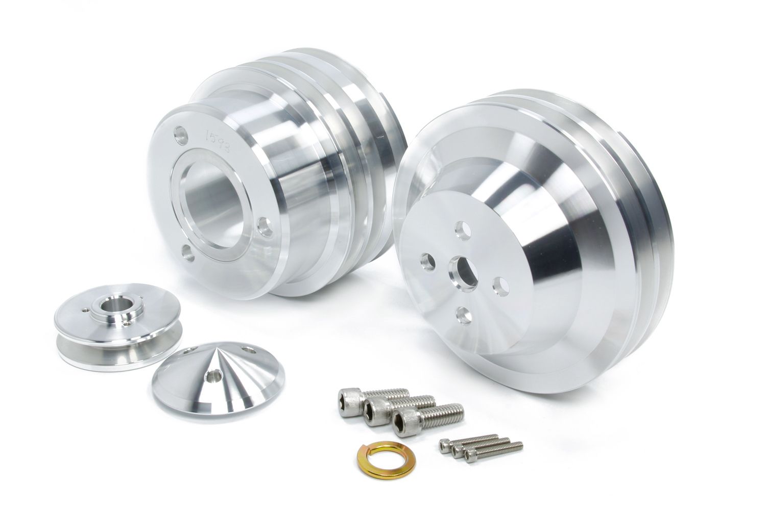 MARCH PERFORMANCE 65-69 Ford SB 3PC 3V Pulley Kit