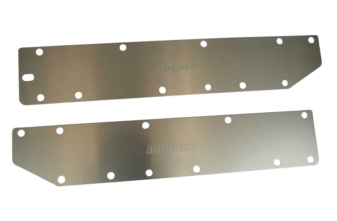 MOROSOStorage Block Off Exh. Plates Mopar Gen 3 Hemi
