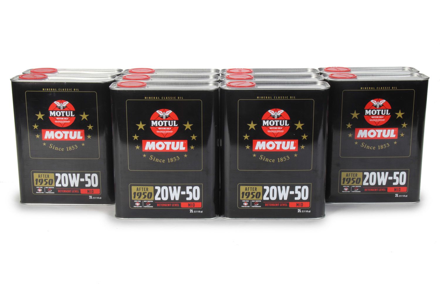 MOTUL USAClassic Performance Oil 20w50 Case 10 x 2 Liter