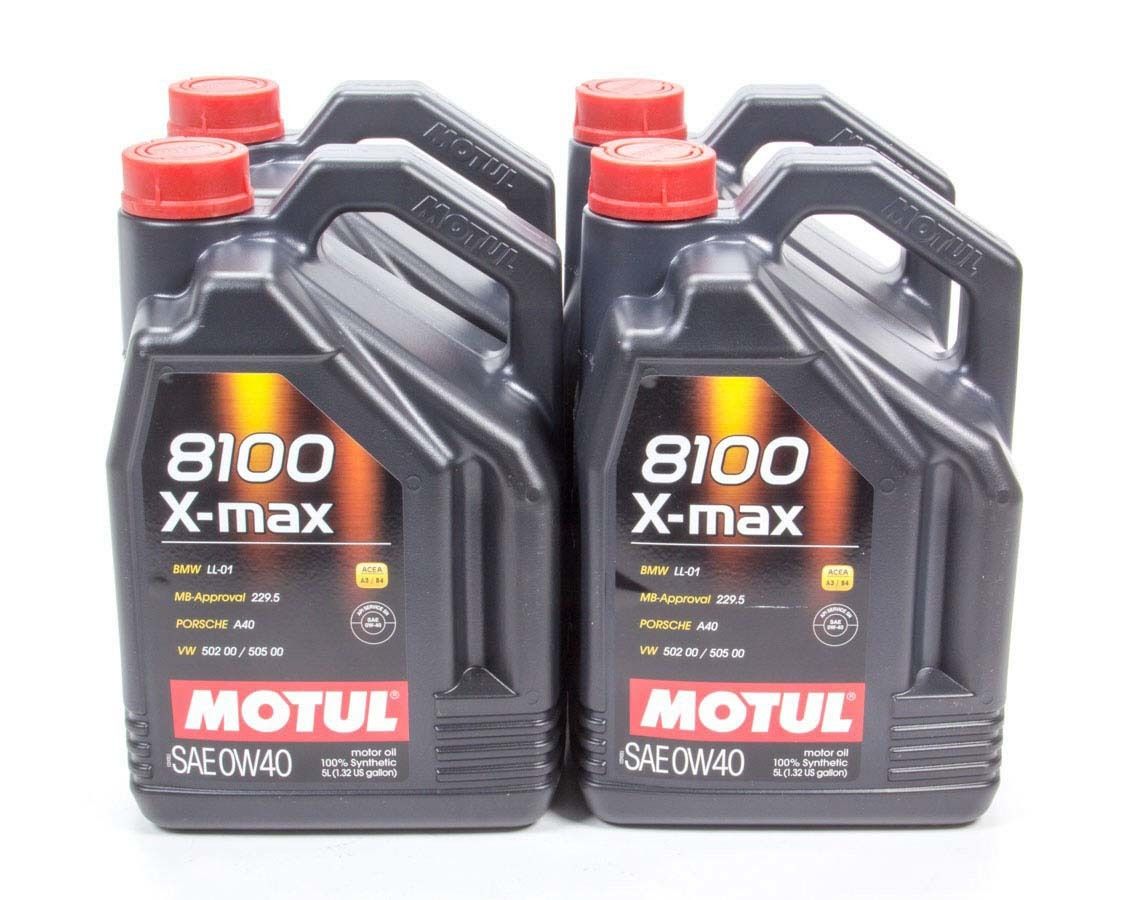 MOTUL USA8100 X-Max 0w40 Case 4x5 Liter