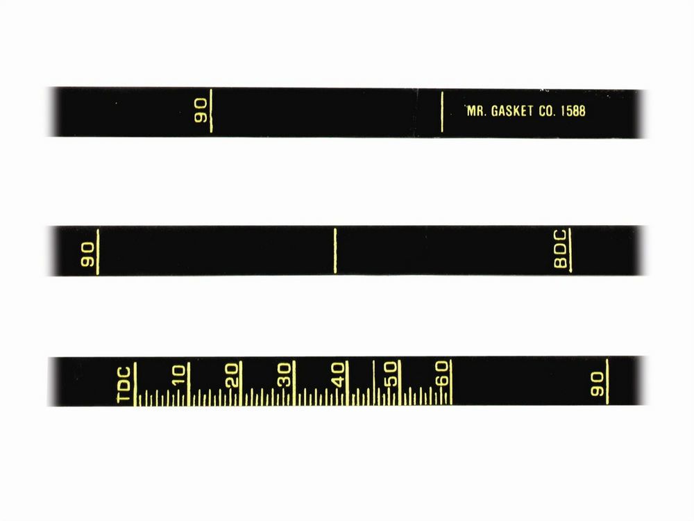 MR. GASKETSbc 6-3/4in Timing Tape