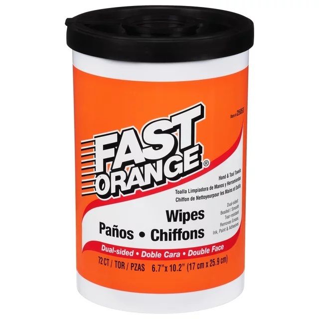 PERMATEXFast Orange 72Ct Wipes Tub