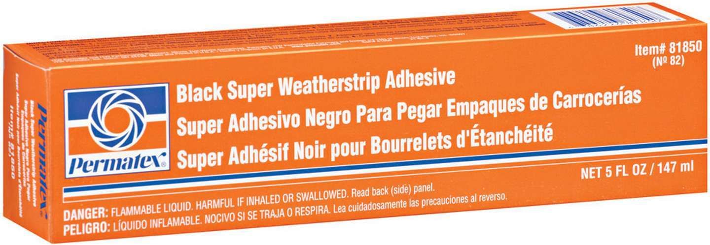PERMATEXBlack Weatherstrip