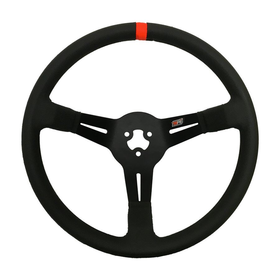 MPI USA13.75 3-Bolt LW Aluminum Wheel Polyurethane Grip