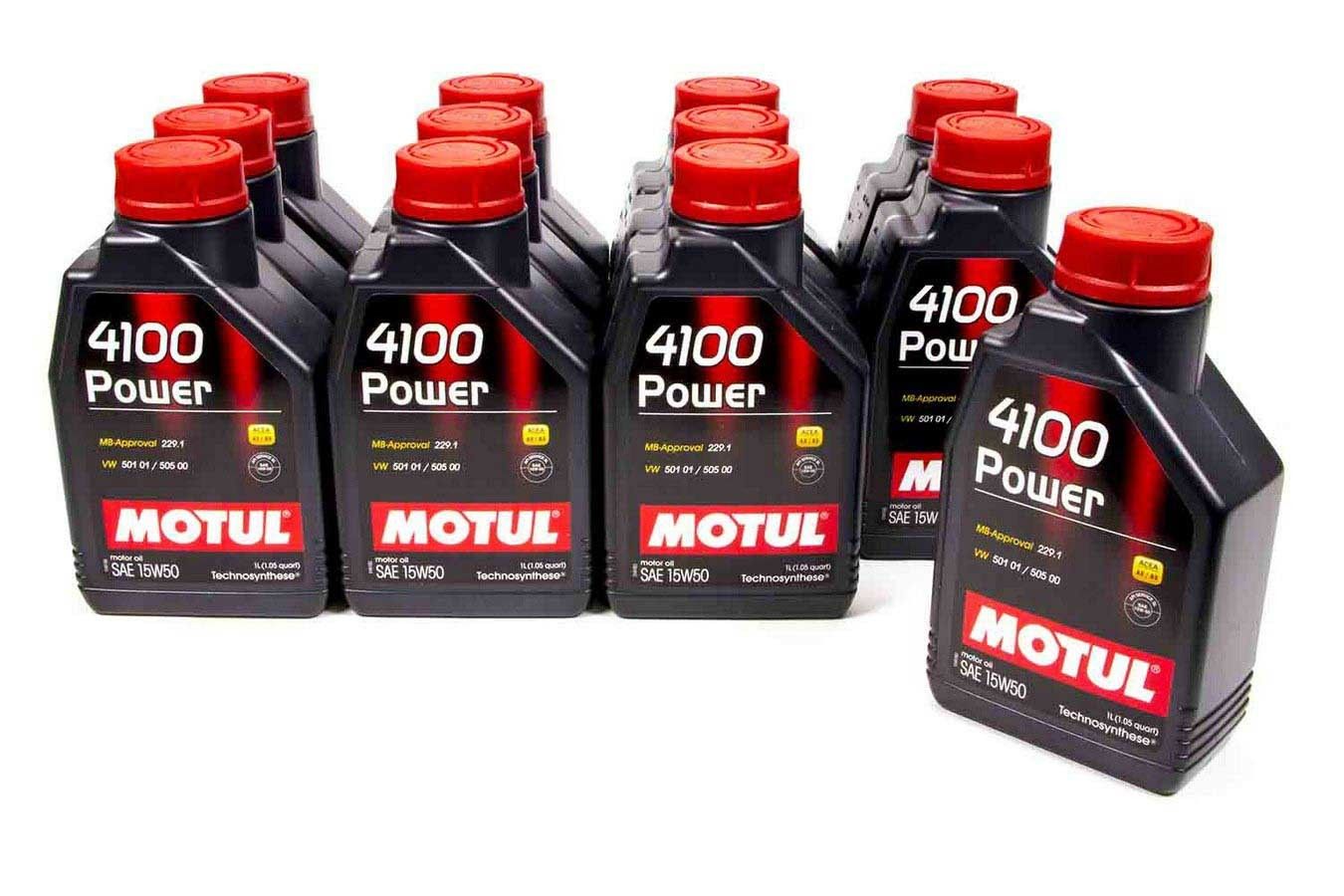 MOTUL USA4100 Power 15W50 Oil Case 12x1 Liter