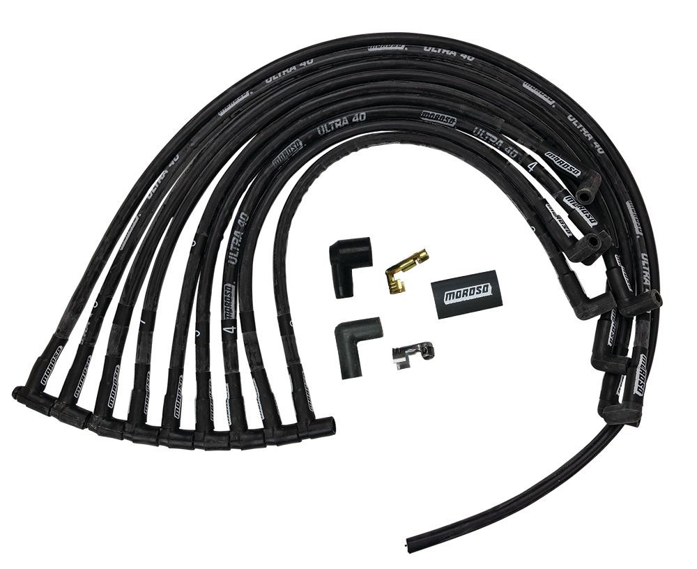 MOROSOUltra 40 Plug Wire Set SBC w/Jesel Front Drive