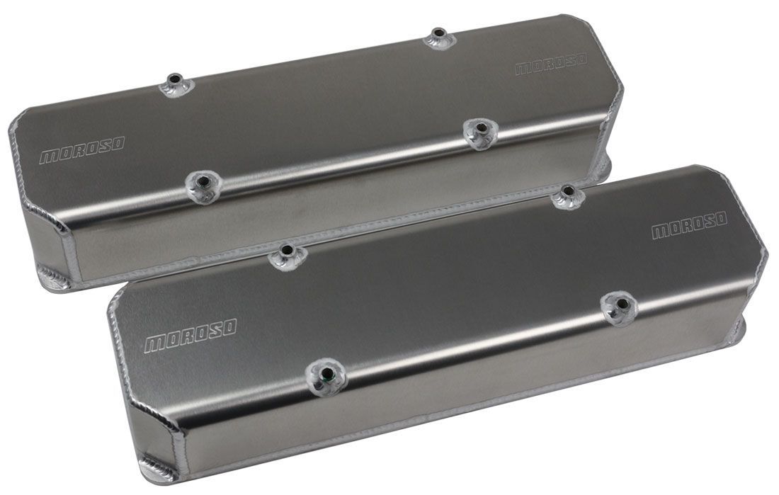 MOROSOSBC Fab Alm Valve Cover Set -MBE 10/13 Deg Heads