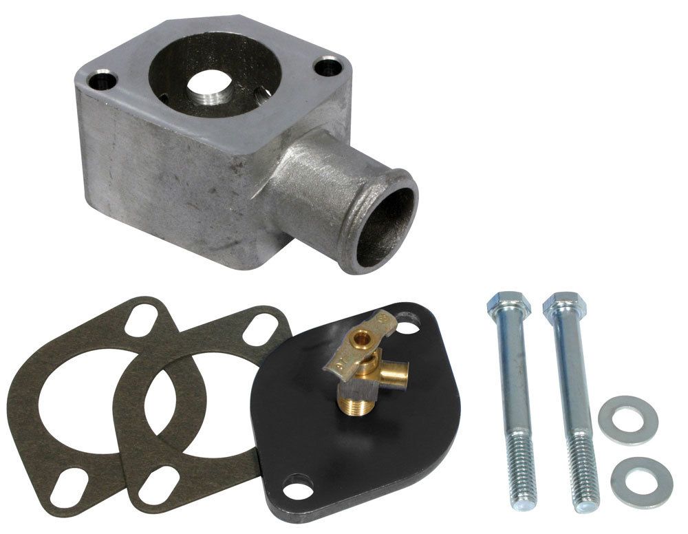 MOROSOChevy V8 Cast Alm. Water Neck Bleeder Kit