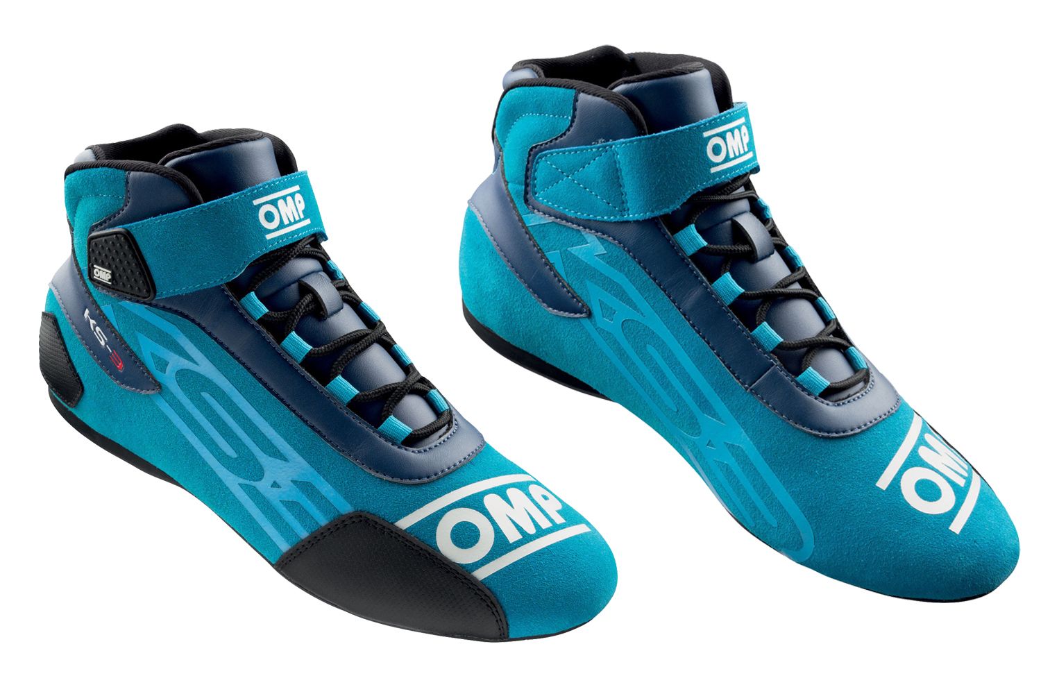 OMP RACING, INC. KS-3 Shoes Blue And Cyan Size 41