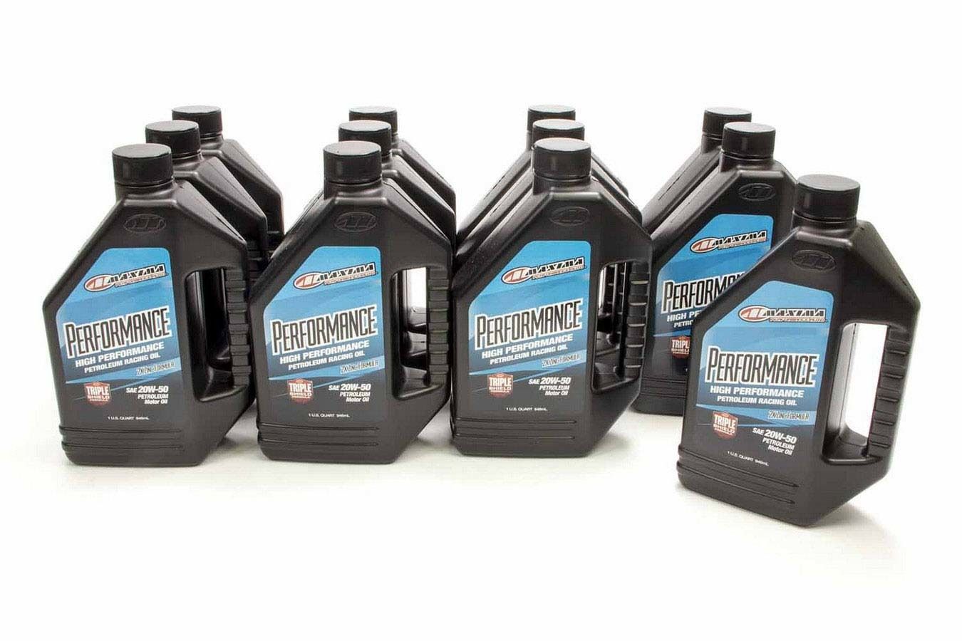 MAXIMA RACING OILS20w50 Petroleum Oil Case 12x1 Quart Performance