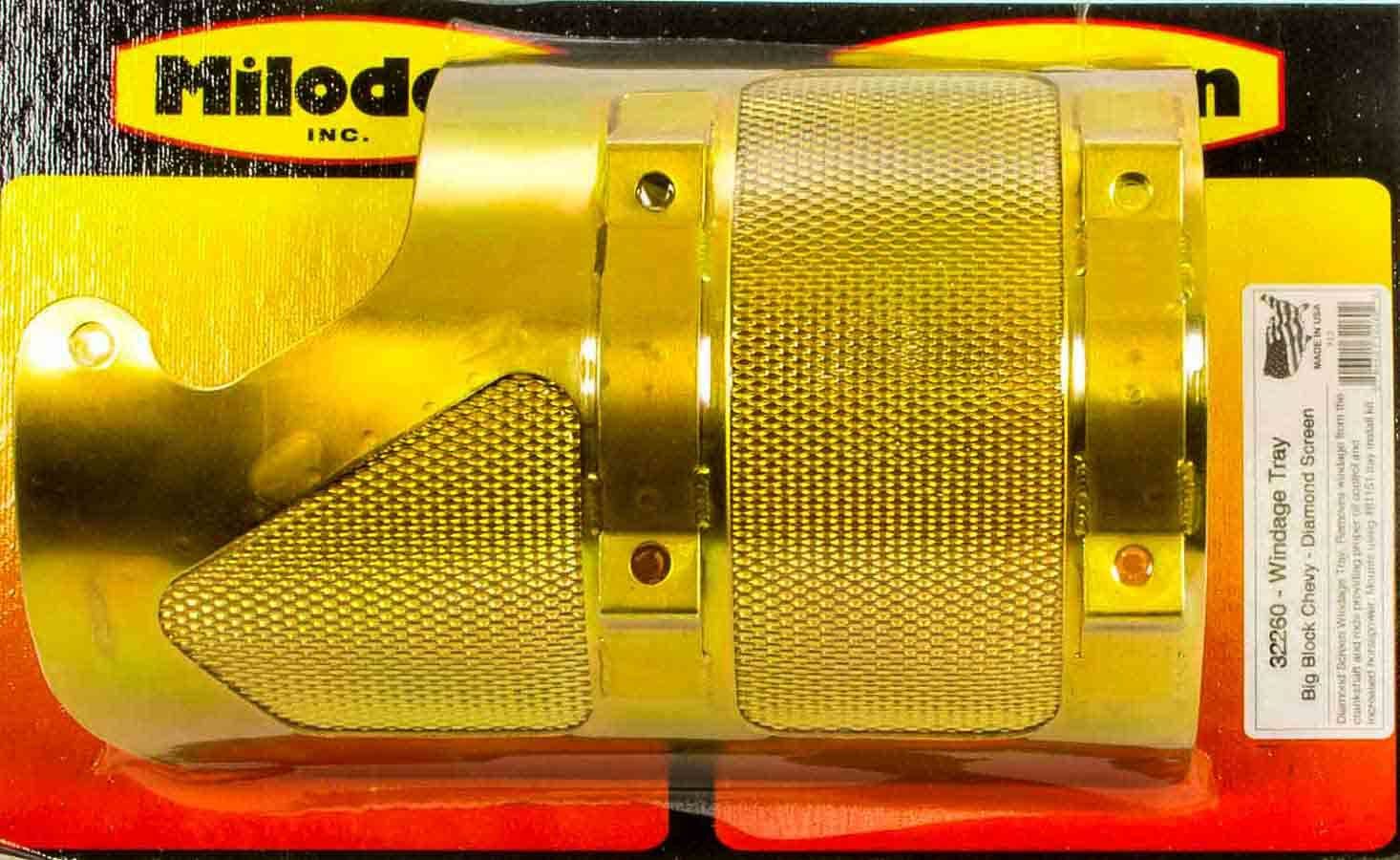 MILODONBBC Diamond Screen Tray